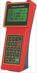 Handle type ultrasonic Flow Meter / flowmeter of High-accuracy measuring