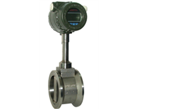 steam / gas / liquid Clamping type vortex flow meter with 4 - 20 mA high accuracy