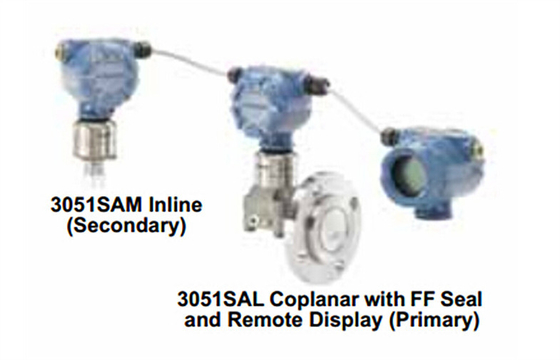 3051SAL Rosemount Level Transmitter with 2 - wire 4 - 20 mA HART protocol